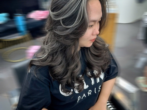 Hightlight phủ bạc che bạc 08