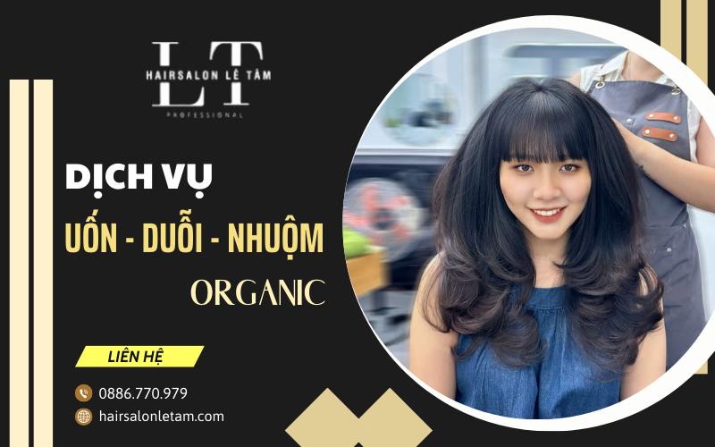 uốn duỗi nhuộm organic