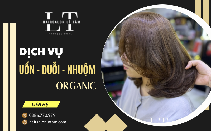 uốn duỗi nhuộm organic
